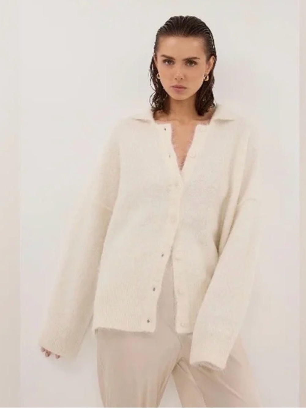 DISSH Salma angora sweater ivory - Picture 2 of 5